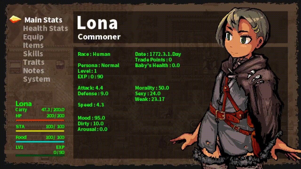 洛娜的世界LonaB 角色路线 演示图
